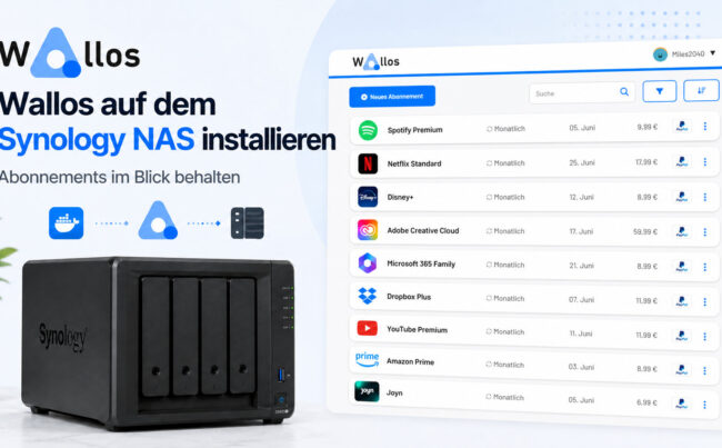 Wallos auf dem Nas installieren Bogbeitrag